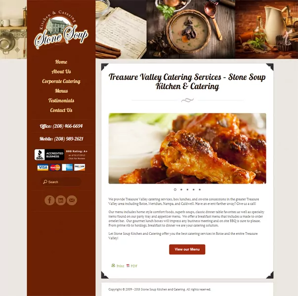 Stone Soup Website Redesign