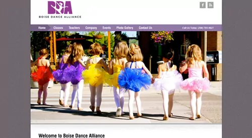 Boise Dance Alliance Website