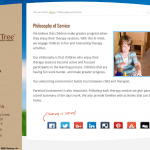 Web Design - Speech Tree - About Us Page