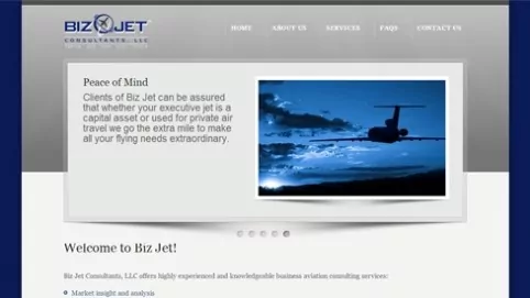 Website Design-Biz Jet Consultants-Home