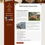 Website Design-Stone Soup Catering-Catering Page