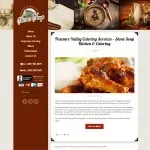 Website Design-Stone Soup Catering-Home Page