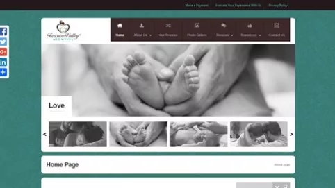 Website Design-Treasure Valley Midwives-Home