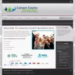 Website Makeover-Canyon County Business Days-Home Page