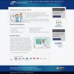 Website Makeover-Claims Eval-Home Page