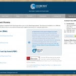 Website Makeover-Dorosh Dental-Patient Forms Page