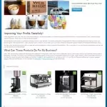 Website Makeover-Evans Equipment-Home Page