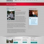 Website Makeover - Freedom Encounters - About Us Page