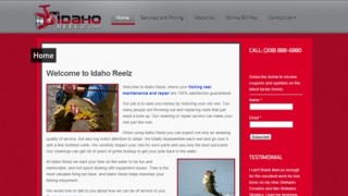 Website Makeover-Idaho Reelz-Home