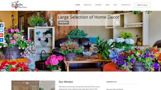 Website Makeover - Johnson Floral - Portfolio