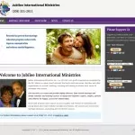 Website Makeover - Jubilee International Ministries - Home Page