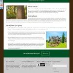 Website Makeover - Tree Top Recycling - About Us Page
