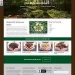 Website Makeover - Tree Top Recycling - Home Page